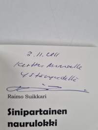 Sinipartainen naurulokki (signeerattu, tekijän omiste)