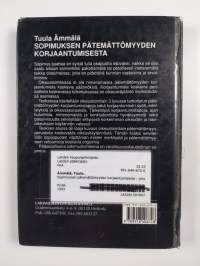 Sopimuksen pätemättömyyden korjaantumisesta : oikeustoimilain pätemättömyysperusteita koskeva tutkimus