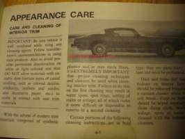 Chevrolet Camaro Owner`s manual  - 1977