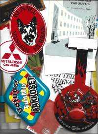 Sekal erä pienpainatteita, mainoksia yms n puolen kilon erä