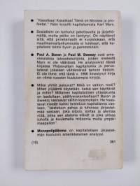 Monopolipääoma : Tutkielma Yhdysvaltain talous- ja yhteiskuntajärjestelmästä