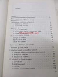 Paavo Rintalan saarna ja seurakunta. Kirjallisuussosiologinen kuvaus Paavo Rintalan tuotannosta,  suomalaisen kirjasodan rintamista  ja kirjallisuuden asemasta