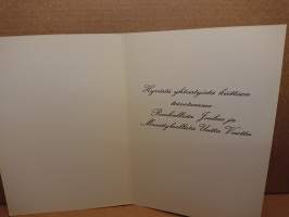 33 kpl postikortti, taittokortti - Turun tuomiokirkko - Hyvästä yhteistyöstä kiittäen toivotamme Rauhallista Joulua ja Menestyksellistä Uutta Vuotta