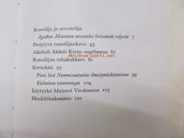 Runoilija ja arvostelija sekä muita tutkielmia Aleksis Kivestä