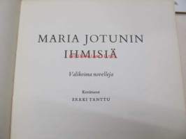 Ihmisiä. Valikoima novelleja (kuvitus Erkki Tanttu)