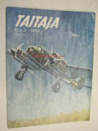 Taitaja 1964 nr 3  , testissä Super Tigre G 33, Wolf Super Safetymaster, sähköinen yleislaite Unicus, ilmarautatiet