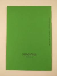 Suomen Antropologi i Finland 2/1985