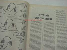 Taitaja 1966 nr 2, Fokkerin tarina, Pop pienoismalliautot. Runsaasti asiaa pienoismalleista. Taitaja kunnostaa veneen.