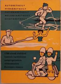 Mitä Missä Milloin Campingkirja.  ( Autoretkeily, 50-luku )