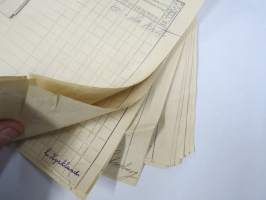 Kartta 2.2.-28.2.1907 Messukylään Tampereelta / Karta till... - Postilaitoksen kirjattujen lähetysten luettelo, sinettileima