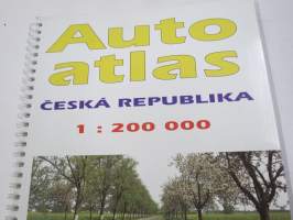 Auto atlas Ceska Republika (Tsekinmaan tiekartta)