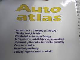 Auto atlas Ceska Republika (Tsekinmaan tiekartta)