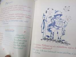 Sotilasmuistio (huom 2 kpl!) S.L. 1964-65 TurRtr viestimies varusmiesaikaisia muistoja ja piirroksia ym. varten tarkoitettu kirja, paljon tekstejä ja piirroksia