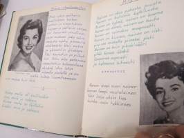 Sotilasmuistio (huom 2 kpl!) S.L. 1964-65 TurRtr viestimies varusmiesaikaisia muistoja ja piirroksia ym. varten tarkoitettu kirja, paljon tekstejä ja piirroksia