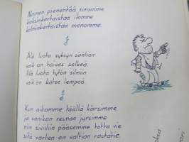 Sotilasmuistio (huom 2 kpl!) S.L. 1964-65 TurRtr viestimies varusmiesaikaisia muistoja ja piirroksia ym. varten tarkoitettu kirja, paljon tekstejä ja piirroksia