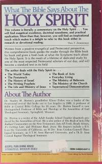 What the Bible says about the holy spirit