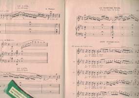 Variantes et points d&#039;orgue airs répertoire chant