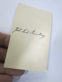 Johan Ludvig Runeberg -visiittikorttivalokuva, CDV, myyntikuva, ei kuvaamotietoja