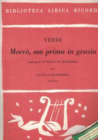Oopperasävelmiä: Verdi, Puccini: sopraanolle