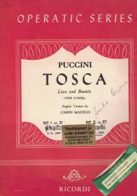 Love and Beauty (Vissi d&#039;arte) Tosca