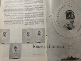 Viuhka 1962 nr 1, Givenchy - muotikuningas, Porin puuvillan taiteilijat Raili ja Juhani Konttinen, Naisia uusissa ammateissa optikko Leila Katz