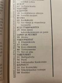 Kotiliesi 1986 nr 18, Eeva Joenpelto, Jorma Rotko, kotimainen syysmuoti