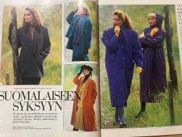 Kotiliesi 1986 nr 18, Eeva Joenpelto, Jorma Rotko, kotimainen syysmuoti