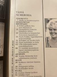 Kotiliesi 1986 nr 23, Kelujärvi vuoden kylä, Norma Heimolan koti koristautuu jouluun