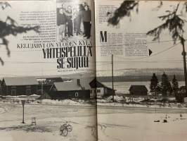 Kotiliesi 1986 nr 23, Kelujärvi vuoden kylä, Norma Heimolan koti koristautuu jouluun