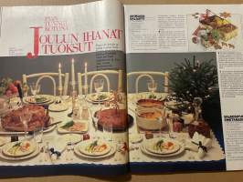 Kotiliesi 1986 nr 23, Kelujärvi vuoden kylä, Norma Heimolan koti koristautuu jouluun