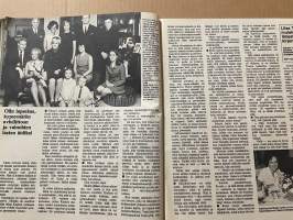 Apu 1972 nr 48, Teija ja Purtsi, Lottoporukat, Liisa Tuomi, USA:n presidentin lahjoittama kultakello (Paul Björk), Paperinuken asut Miss Skandinavia