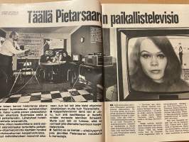Apu 1972 nr 48, Teija ja Purtsi, Lottoporukat, Liisa Tuomi, USA:n presidentin lahjoittama kultakello (Paul Björk), Paperinuken asut Miss Skandinavia