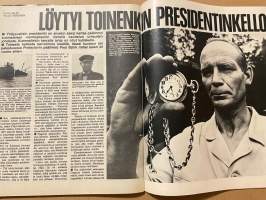 Apu 1972 nr 48, Teija ja Purtsi, Lottoporukat, Liisa Tuomi, USA:n presidentin lahjoittama kultakello (Paul Björk), Paperinuken asut Miss Skandinavia