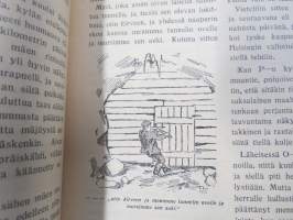 Punanen Viesti (Punainen wiesti) 1920 - Sosialidemokraattinen kevätjulkaisu, propagandistinen, osin tosipohjaista tekstiä, osin kaunokirjallista, kansikuvitus