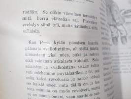 Punanen Viesti (Punainen wiesti) 1920 - Sosialidemokraattinen kevätjulkaisu, propagandistinen, osin tosipohjaista tekstiä, osin kaunokirjallista, kansikuvitus