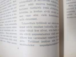 Punanen Viesti (Punainen wiesti) 1920 - Sosialidemokraattinen kevätjulkaisu, propagandistinen, osin tosipohjaista tekstiä, osin kaunokirjallista, kansikuvitus