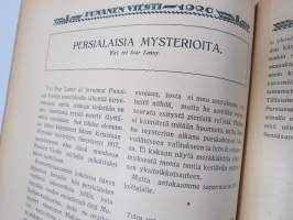Punanen Viesti (Punainen wiesti) 1920 - Sosialidemokraattinen kevätjulkaisu, propagandistinen, osin tosipohjaista tekstiä, osin kaunokirjallista, kansikuvitus