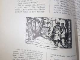 Punanen Viesti (Punainen wiesti) 1916 - Sosialidemokraattinen kevätjulkaisu, propagandistinen, osin tosipohjaista tekstiä, osin kaunokirjallista, kuvitusta