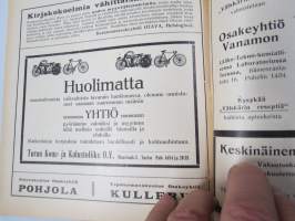Punanen Viesti (Punainen wiesti) 1916 - Sosialidemokraattinen kevätjulkaisu, propagandistinen, osin tosipohjaista tekstiä, osin kaunokirjallista, kuvitusta