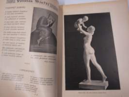 Punanen Viesti (Punainen wiesti) 1916 - Sosialidemokraattinen kevätjulkaisu, propagandistinen, osin tosipohjaista tekstiä, osin kaunokirjallista, kuvitusta