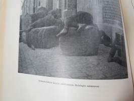 Punanen Viesti (Punainen wiesti) 1916 - Sosialidemokraattinen kevätjulkaisu, propagandistinen, osin tosipohjaista tekstiä, osin kaunokirjallista, kuvitusta