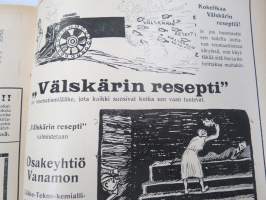Punanen Viesti (Punainen wiesti) 1916 - Sosialidemokraattinen kevätjulkaisu, propagandistinen, osin tosipohjaista tekstiä, osin kaunokirjallista, kuvitusta