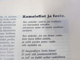 Punanen Viesti (Punainen wiesti) 1910 - Sosialidemokraattinen kevätjulkaisu, propagandistinen, osin tosipohjaista tekstiä, osin kaunokirjallista, kuvitusta