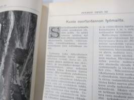 Punanen Viesti (Punainen wiesti) 1913 - Sosialidemokraattinen kevätjulkaisu, propagandistinen, osin tosipohjaista tekstiä, osin kaunokirjallista, kuvitusta