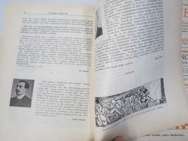 Punanen Viesti (Punainen wiesti) 1913 - Sosialidemokraattinen kevätjulkaisu, propagandistinen, osin tosipohjaista tekstiä, osin kaunokirjallista, kuvitusta