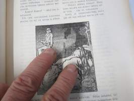 Punanen Viesti (Punainen wiesti) 1917 - Sosialidemokraattinen kevätjulkaisu, propagandistinen, osin tosipohjaista tekstiä, osin kaunokirjallista, kuvitusta