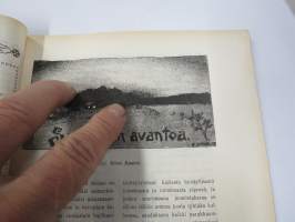 Punanen Viesti (Punainen wiesti) 1917 - Sosialidemokraattinen kevätjulkaisu, propagandistinen, osin tosipohjaista tekstiä, osin kaunokirjallista, kuvitusta