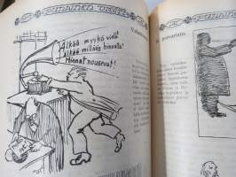 Punanen Viesti (Punainen wiesti) 1917 - Sosialidemokraattinen kevätjulkaisu, propagandistinen, osin tosipohjaista tekstiä, osin kaunokirjallista, kuvitusta