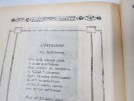 Punanen Viesti (Punainen wiesti) 1917 - Sosialidemokraattinen kevätjulkaisu, propagandistinen, osin tosipohjaista tekstiä, osin kaunokirjallista, kuvitusta