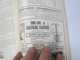Punanen Viesti (Punainen wiesti) 1917 - Sosialidemokraattinen kevätjulkaisu, propagandistinen, osin tosipohjaista tekstiä, osin kaunokirjallista, kuvitusta